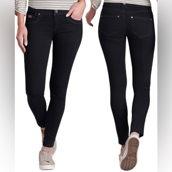 Kuhl Wm’s Danzr Skinny Jean In Midnight Sz 6 Regular - Picture 5 of 16